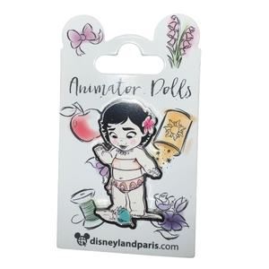 Disney pin animator doll moana vaiana baby DLP disneyland paris new on card